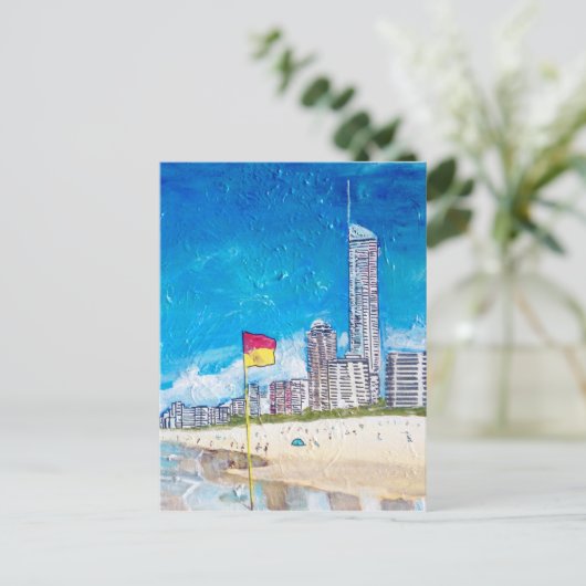 De goudkust briefkaart (Staand voorkant)