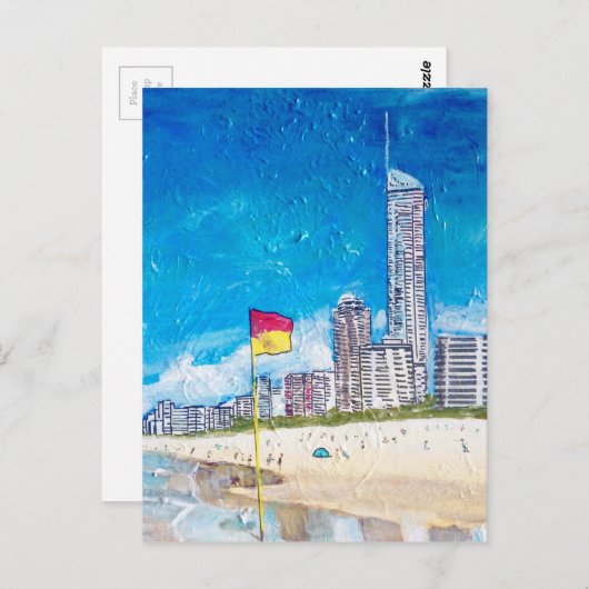 De goudkust briefkaart (Voorkant / Achterkant)