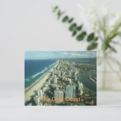 De goudkust, Queensland, Australië Briefkaart (Staand voorkant)