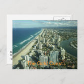 De goudkust, Queensland, Australië Briefkaart (Voorkant / Achterkant)