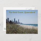 De goudkust, Queensland, Australië Briefkaart (Voorkant / Achterkant)