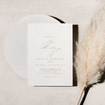 De goudlegante kalligrafie van