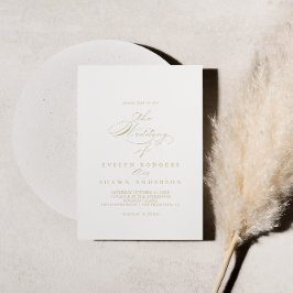 De goudlegante kalligrafie van kaart