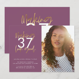 De goudmakerij ziet er goed uit op de verjaardag v