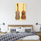 De goudtempel van de hoofdrolspeler Idol Guadma bi Canvas Afdruk (Insitu (Slaapkamer))