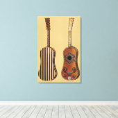 De goudtempel van de hoofdrolspeler Idol Guadma bi Canvas Afdruk (Insitu (Houten vloer))