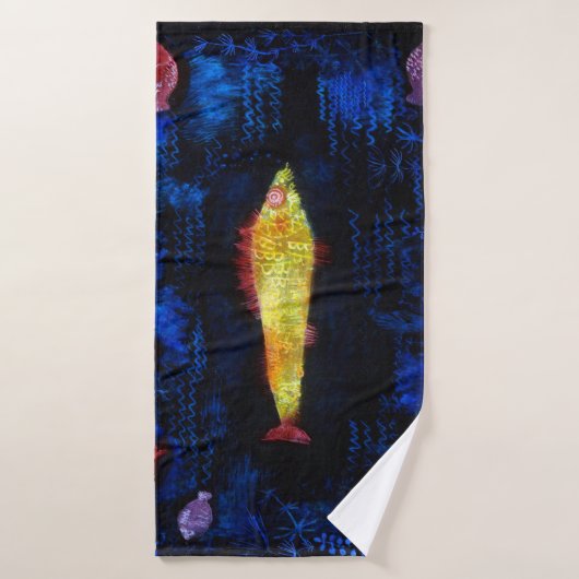 De goudvis, Paul Klee Badhanddoek (Badhanddoek)