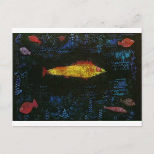 De goudvis van Paul Klee Briefkaart (Voorkant)