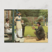 De goudvis verkoper | George Dunlop Leslie Briefkaart (Voorkant)