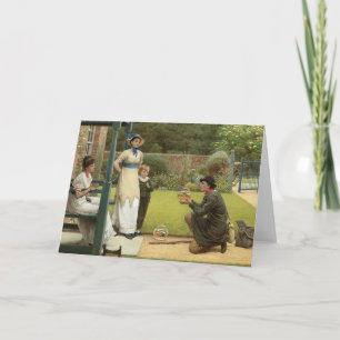 De goudvis verkoper   George Dunlop Leslie Kaart