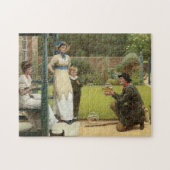 De goudvis verkoper | George Dunlop Leslie Legpuzzel (Horizontaal)