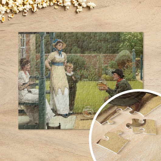 De goudvis verkoper | George Dunlop Leslie Legpuzzel