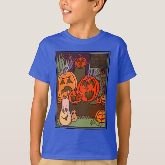 De Gourds Halloween Boy T-shirt (Voorkant)