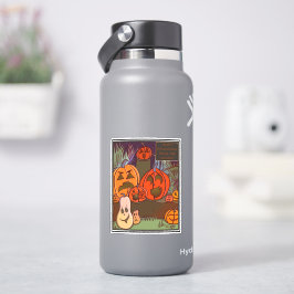 De Gourds Halloween Custom-Cut Sticker