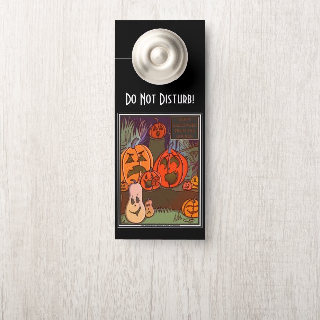 De Gourds Halloween Deurhanger (Op knop)