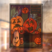 De Gourds Halloween Raamsticker (Vel 2)