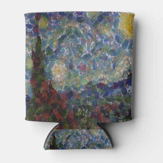 De Gourdy Night Starry Fine Art Spoof Blikjeskoeler (Voorkant)