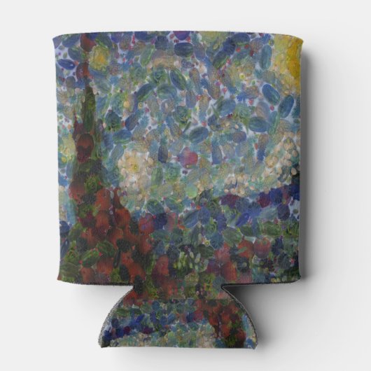 De Gourdy Night Starry Fine Art Spoof Blikjeskoeler (Achterkant)