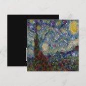 De Gourdy Night Starry Fine Art Spoof Kaart (Voorkant / Achterkant)