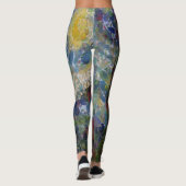 De Gourdy Night Starry Fine Art Spoof Leggings (Achterkant)