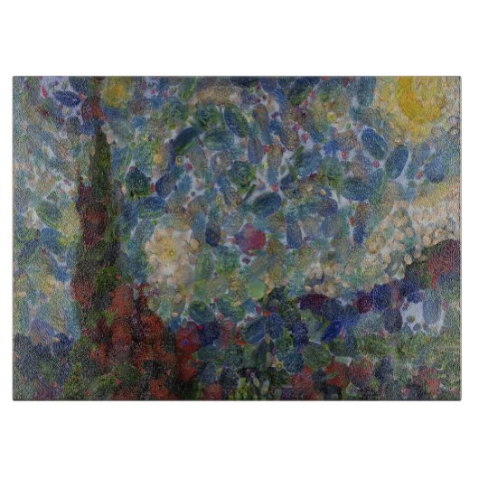 De Gourdy Night Starry Fine Art Spoof Snijplank (Voorkant)
