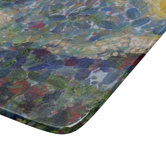 De Gourdy Night Starry Fine Art Spoof Snijplank (Hoek)