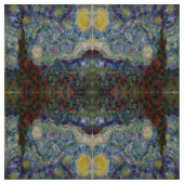 De Gourdy Night Starry Fine Art Spoof Stof (Swatch)