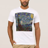 De Gourdy Night Starry Fine Art Spoof T-shirt (Voorkant)