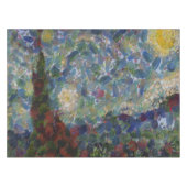 De Gourdy Night Starry Fine Art Spoof Tafelkleed (Voorkant (Horizontaal))