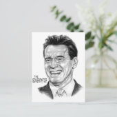 De gouverneur briefkaart (Staand voorkant)