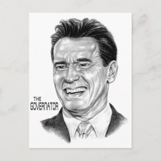 De gouverneur briefkaart (Voorkant)