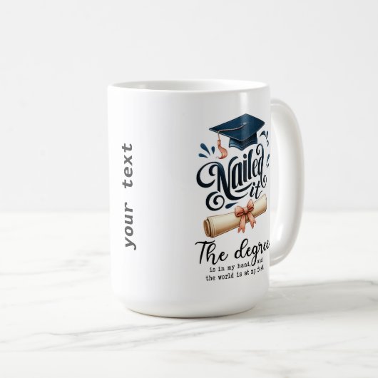 De graad koffiemok (Voorkant rechts)