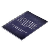 De graaf Monte Cristo Quote notitieboek (Linkerzijde)