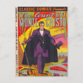 De graaf Monty Cristo Comic Briefkaart (Voorkant)