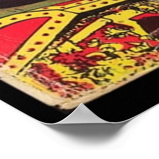 De graaf van Monte Cristo Alexandre Dumas Comic Bo Poster (Hoek)