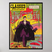 De graaf van Monte Cristo Alexandre Dumas Comic Bo Poster (Voorkant)