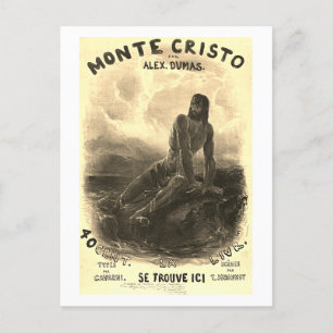 De graaf van Monte Cristo - Briefkaart