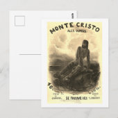 De graaf van Monte Cristo - Briefkaart (Voorkant / Achterkant)