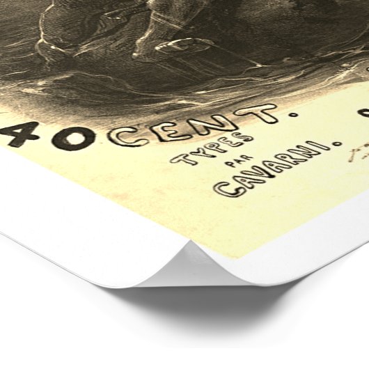 De graaf van Monte Cristo -  Poster (Hoek)