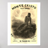 De graaf van Monte Cristo - Poster (Voorkant)