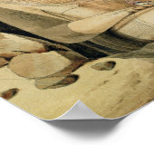 De graafmachine van de Grote Tempel van Ramesses I Poster (Hoek)