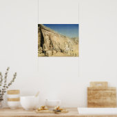 De graafmachine van de Grote Tempel van Ramesses I Poster (Keuken)