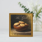 De graal feestdagenkaart (Staand voorkant)