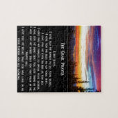 De graal Prayer Legpuzzel (Horizontaal)