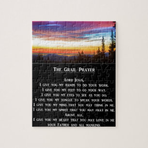 De graal Prayer Legpuzzel