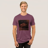 De graal Tri-Blend shirt (Voorkant volledig)