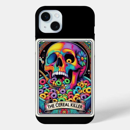 De graanmoordenaar Tarot Kaart Collectie Case-Mate iPhone Case (Achterkant)