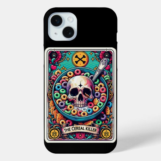 De graanmoordenaar Tarot Kaart Collectie Case-Mate iPhone Case (Achterkant)