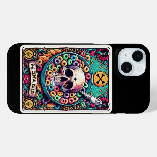 De graanmoordenaar Tarot Kaart Collectie Case-Mate iPhone Case (Achterkant (horizontaal))