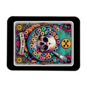 De graanmoordenaar Tarot Kaart magneet (Horizontaal)